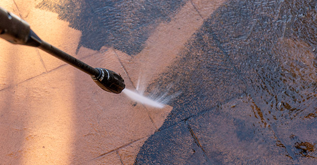 pressure washing